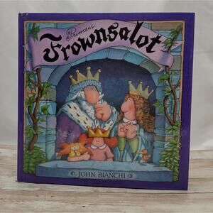 Frownsalot Children's Book Journal, Blank Book Diary, Book Cover Notebook